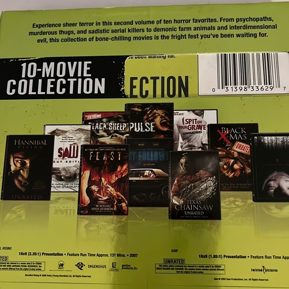 Terror Times 10 Movie Horror DVD Collection - Picture 3 of 5